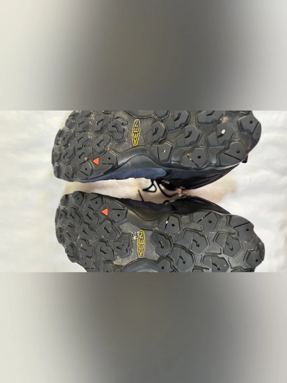 KEEN Men’s Waterproof Hiking Boots KonnectFit Black Size 12 EU 46